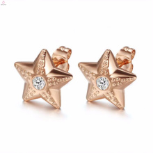 Custom Dubai Gold Crystal Stud Earrings Jewelry Sets Design